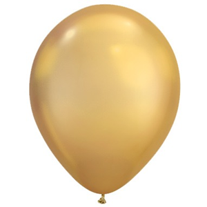 Chroom Ballonnen Goud (1st)